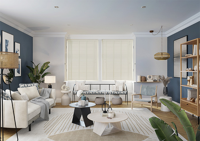 Ecowood Deluxe, Devon Cream Fine Grain - Motorised Venetian Blind - Image 7